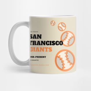 NY / SF Giants for baseball lovers 2022 season Mug